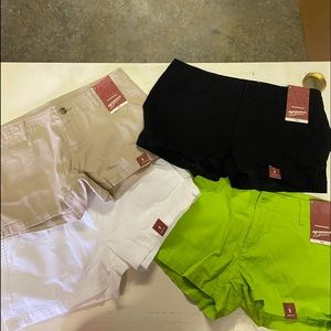 4 pair corduroy Arizona Jeans shorts lot size 5 jr.
